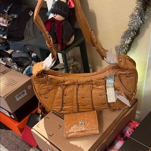 Brown Shoulder Bag for Women